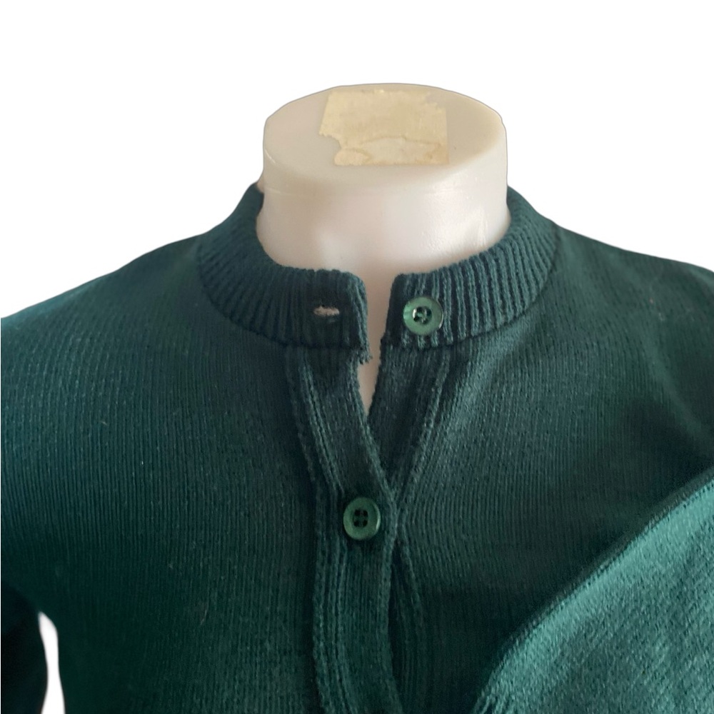 Vintage NWOT RARE Green Button-Up Sweater